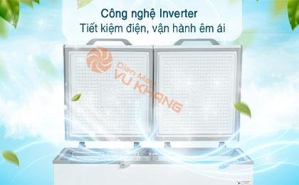 Tủ đông Sanaky Inverter 410 lít VH-5699HY3 - Công nghệ tiết kiệm điện