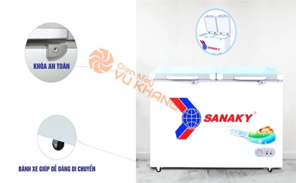 tủ đông sanaky nhiều tiện ích VH 4099A2KD