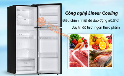 Tủ lạnh LG Inverter 217 Lít GV-B212WB - Công nghệ làm lạnh