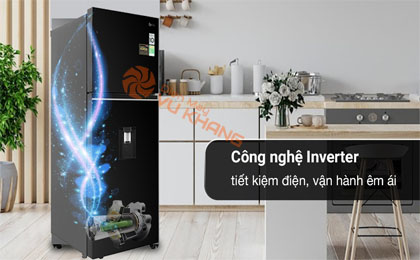 Tủ lạnh LG Inverter 314 Lít GN-D312BL - Công nghệ tiết kiệm điện