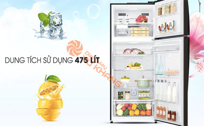 Tủ lạnh LG Inverter 475 lít GN-D602BL - Dung tích