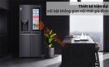 Tủ lạnh LG Inverter 496 lít GR-X22MB - Thiết kế cao cấp, hiện đại