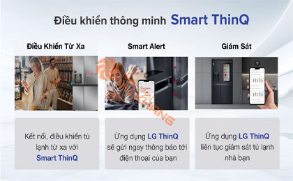 Tủ lạnh LG Inverter 635 Lít GR-D257JS - Smart ThinQ