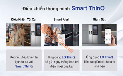 Tủ lạnh LG Inverter 635 Lít GR-X257JS - Smart ThinQ