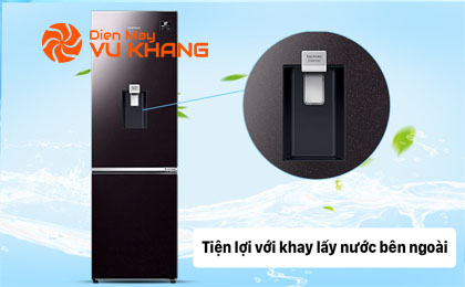 Tủ lạnh Samsung Inverter 307 lít RB30N4190BY/SV - Lấy nước bên ngoài tiện lợi