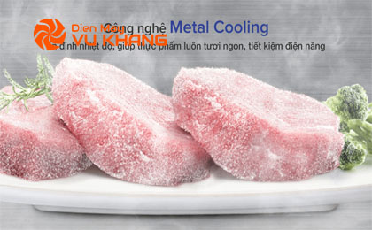 Tủ lạnh Samsung RZ32T744535/SV - Công nghệ Metal Cooling