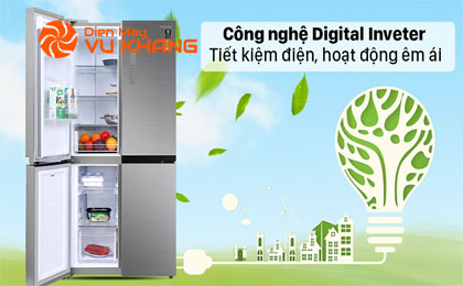 Tủ lạnh Samsung Inverter 488 lít RF48A4010M9/SV - Công nghệ Digital Inverter