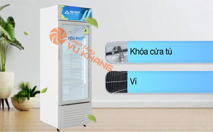 Tủ mát Hòa Phát 195 Lít HSC 550F1R1 - Tiện ích