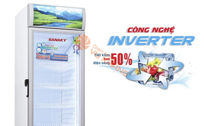 tủ mát sanaky VH 258K3L inverter 250 lít