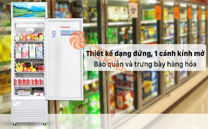 tu-mat-sanaky-240-lit-tmvh308kl - Thiết kế tử 1 cánh mở tiện lợi