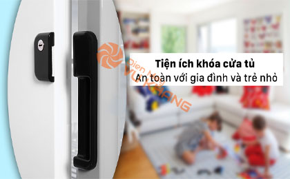 Tủ Mát Sanaky 240 lít TM.VH308KL - Khóa trẻ em