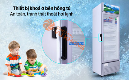 Tủ Mát Sanaky 290 lít TM.VH358KL- Khóa trẻ em