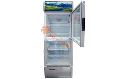 Tủ mát Sanaky VH-358W 290 lít có hệ thống sưởi kính