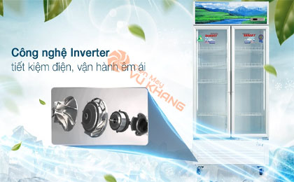 Tủ Mát Sanaky 900 lít Inverter VH-1009HP3 - Công nghệ tiết kiệm điện