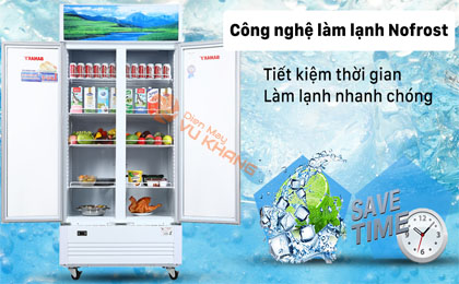 Tủ Mát Sanaky 800 lít TM.VH1009HP - Công nghệ Nofrost